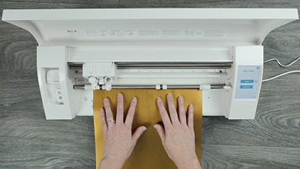 Loading into the ThermoFlex Plus into the Silhouette Cameo 3
