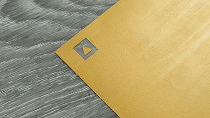 A weeded test cut in ThermoFlex Plus