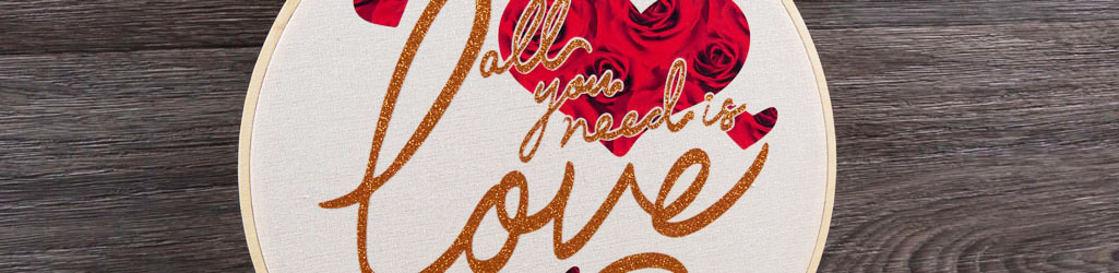 Read more about the article Creating Embroidery Hoop Wall Decor with HTV