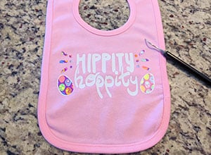 Image depicting some of the the downloadable cut file Hippity Hoppity